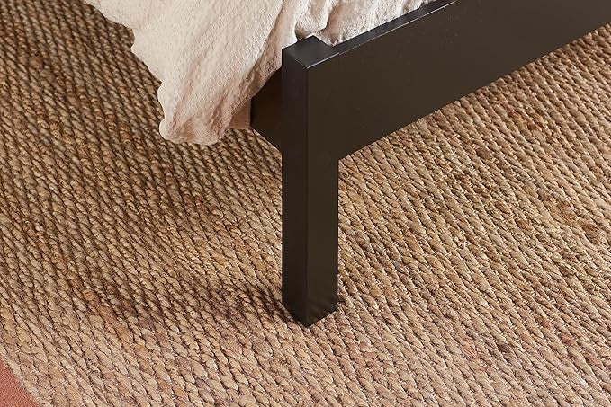 Birlea Croxley Rattan Double size Bed Black Oak - Image 4