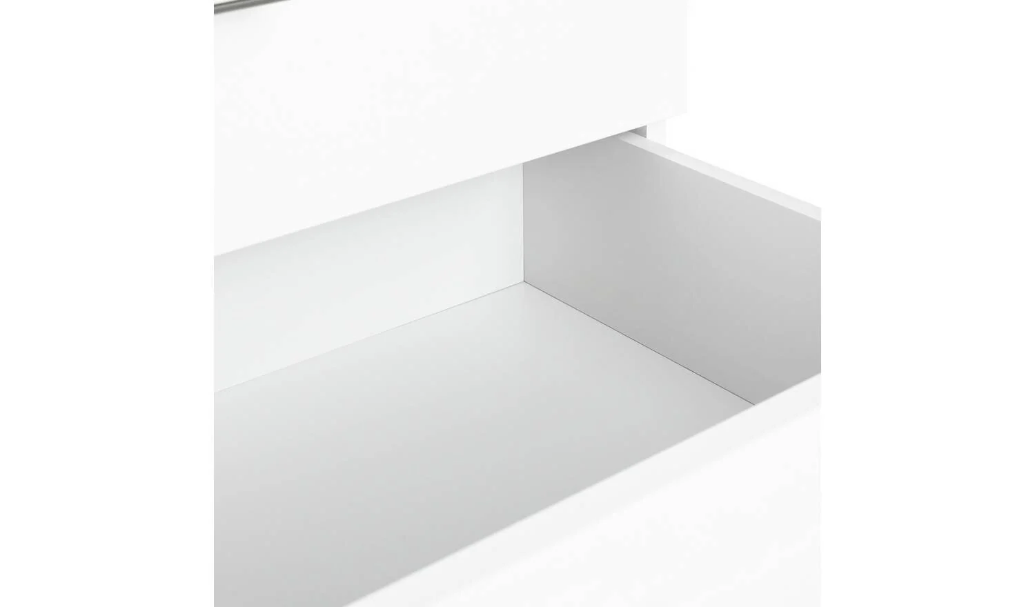 Brisbane 5 drawers Chest White Storage Organiser Bedroom Furniture - Image 5