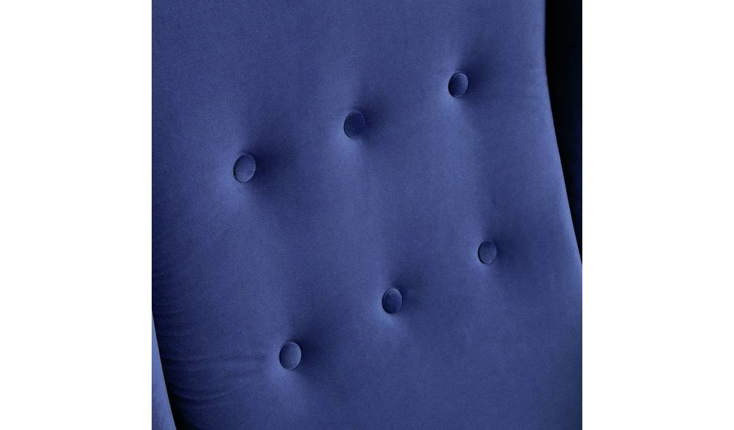 Callie Velvet Chair Cornflower Blue Comfortable Lounge Chair Design - Image 7