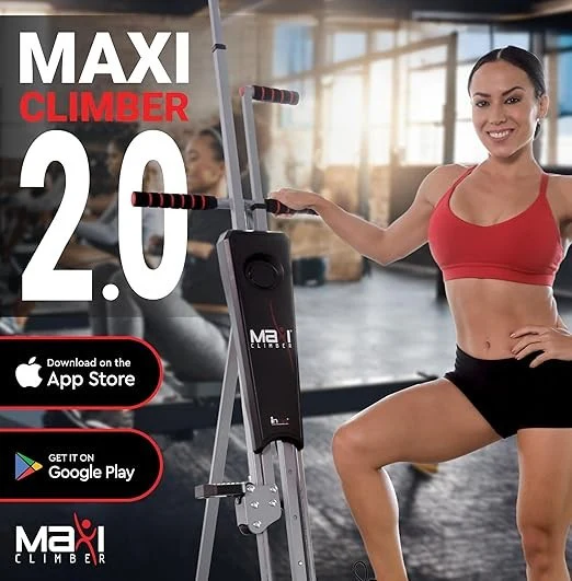 Maxi Climber - Vertical Climbing Cardio Exercise Machine - Full Body Workout - Image 4