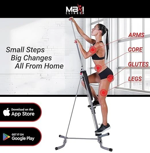 Maxi Climber - Vertical Climbing Cardio Exercise Machine - Full Body Workout - Image 5